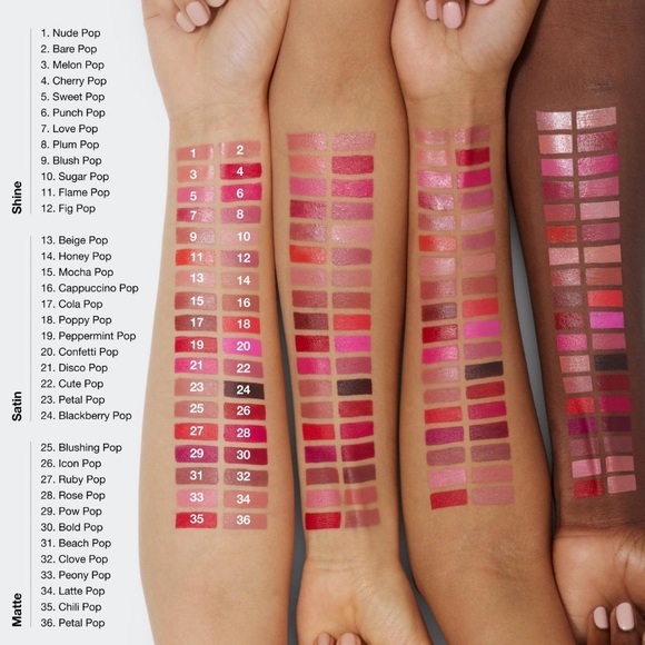 $12❤️🔥 Clinique Pop Longwear Satin Lipstick MOCHA POP 🫦 NEW - Picture 6 of 9